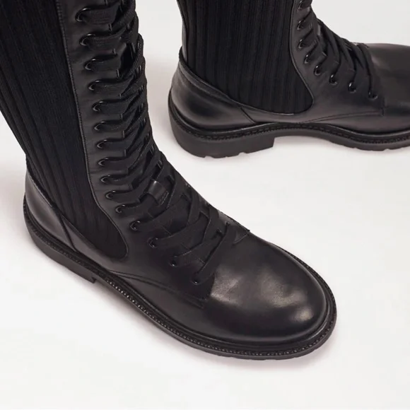 Lila Lace Up Tall Boot Sam Edelman - Picture 6 of 6